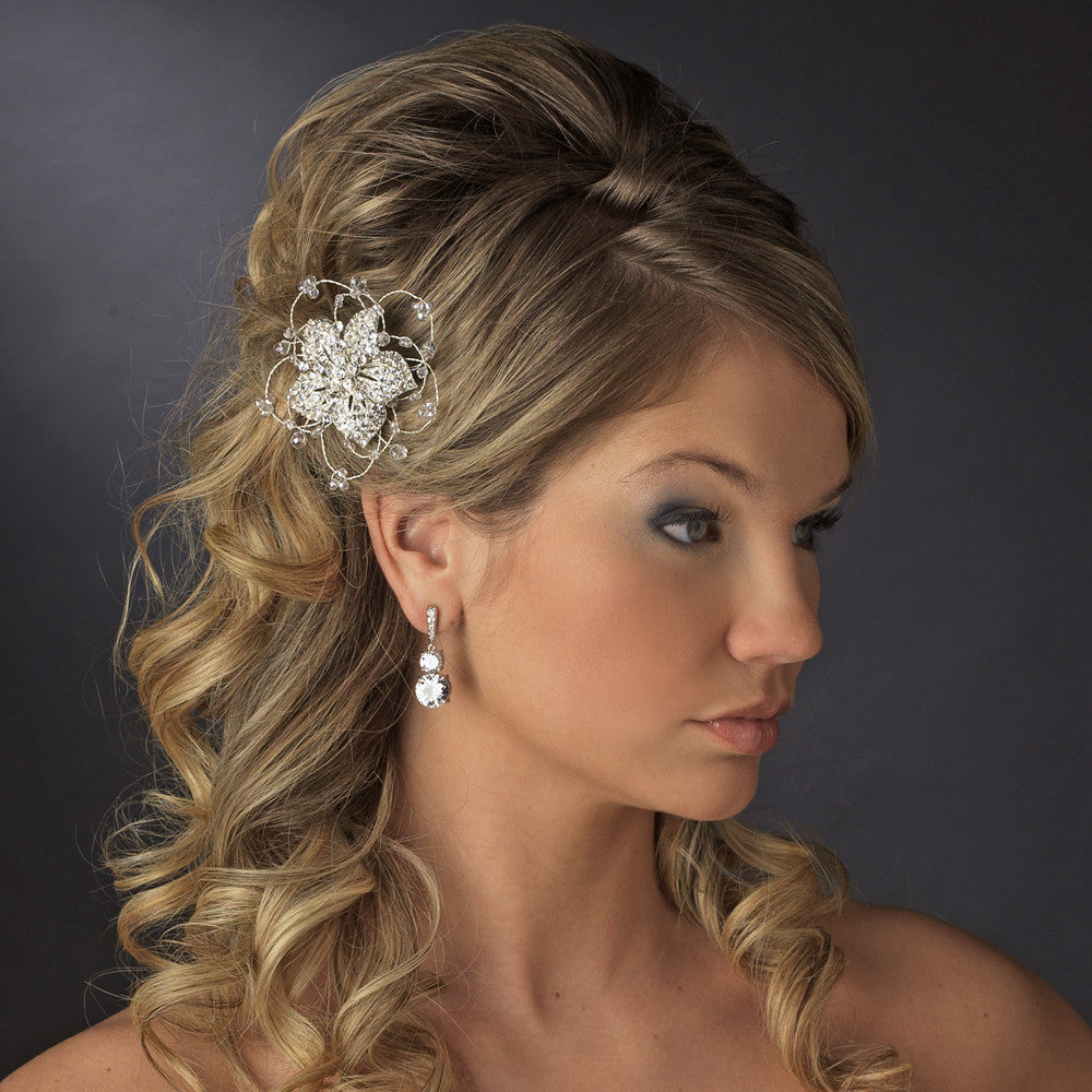 Stunning Crystal Bridal Wedding Brooch Bridal Wedding Hair Accent Bridal Wedding Hair Comb 8217