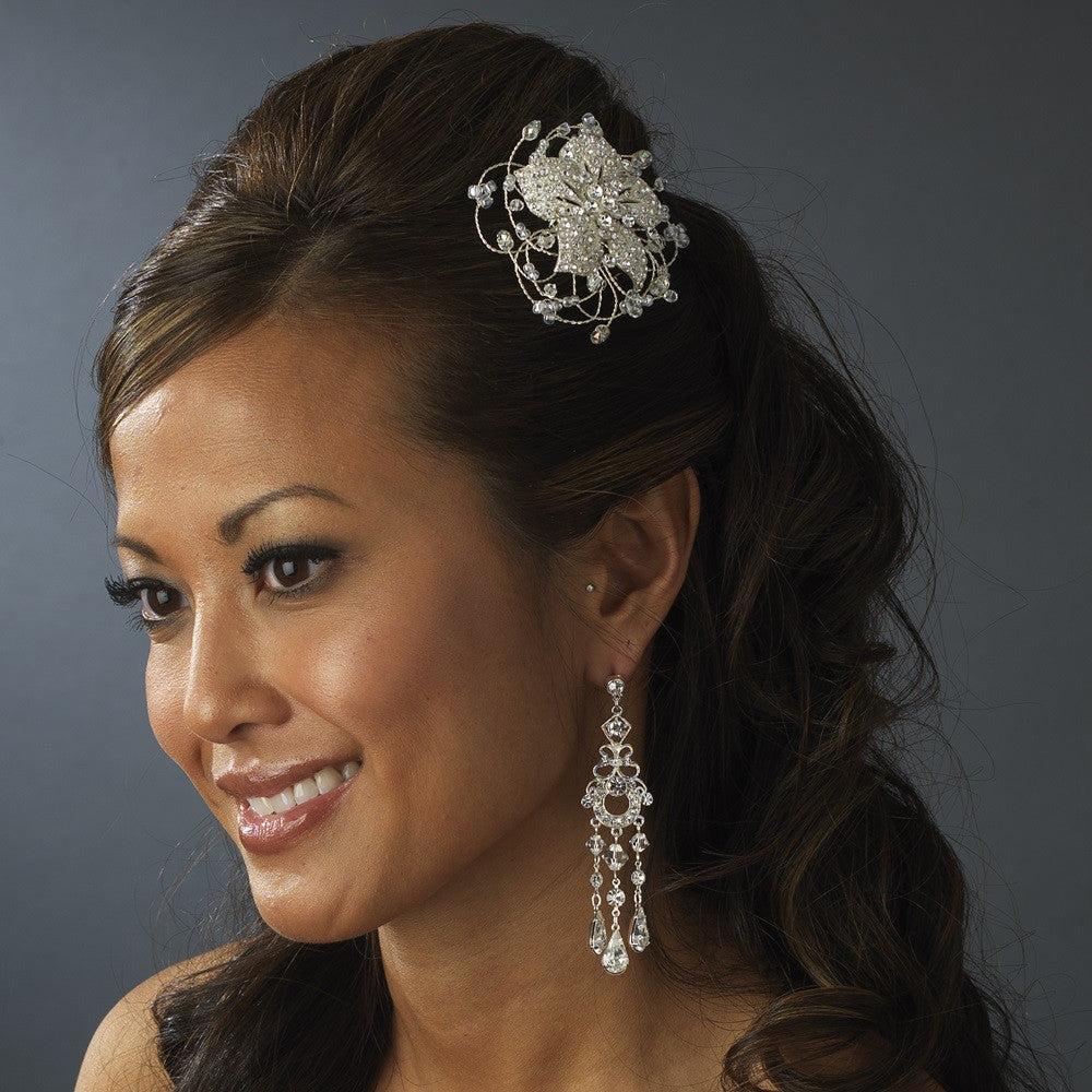 Stunning Crystal Bridal Wedding Brooch Bridal Wedding Hair Accent Bridal Wedding Hair Comb 8217