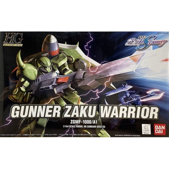 Bandai Gundam ZGMF-1000/A1 Gunner Zaku Warrior HG 1/144 Scale Model Kit