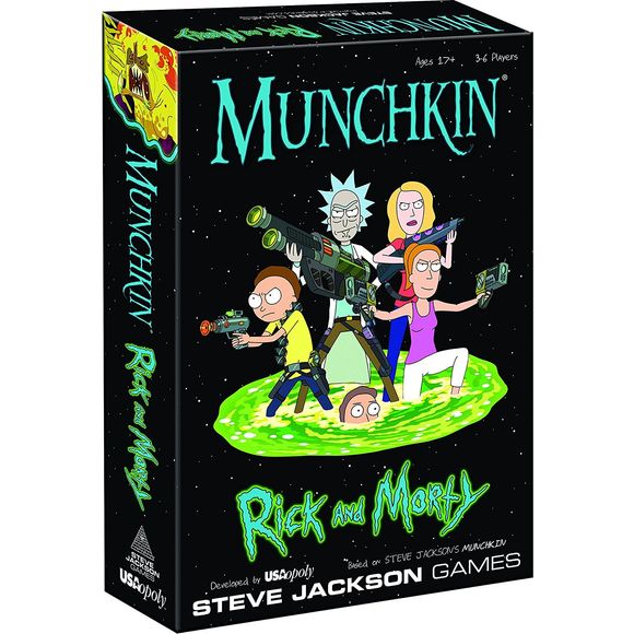USAopoly Munchkin Rick and Morty Card Game