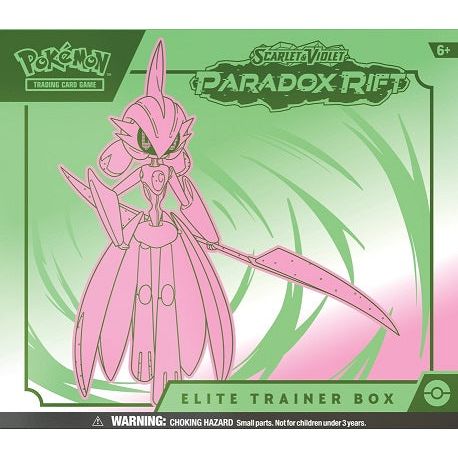 Pokemon Scarlet and Violet 4 Paradox Rift Elite Trainer Box