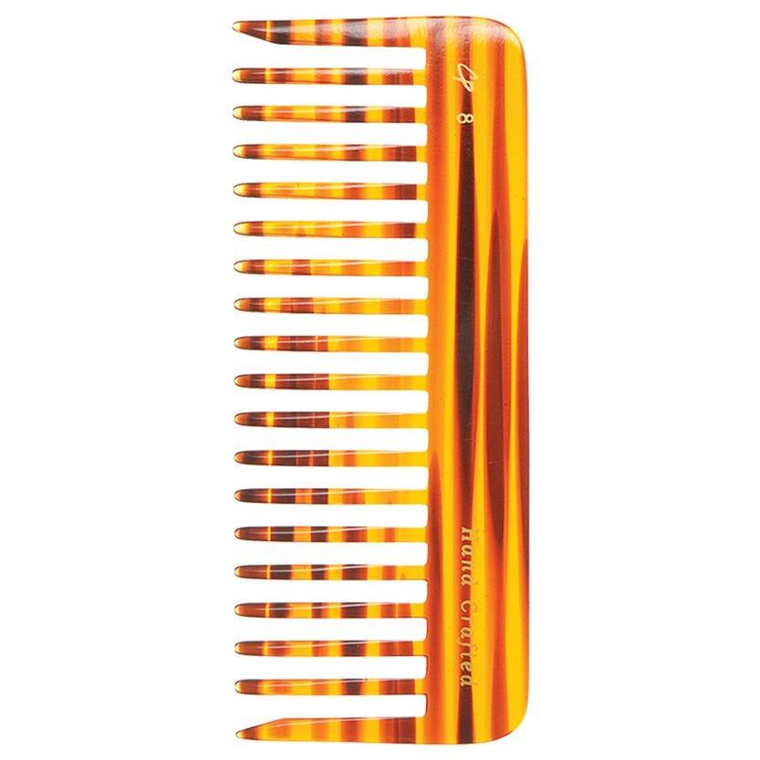 C8 Wide-Tooth 7.5 Inch Tortoise Comb