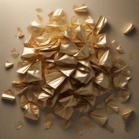 símbolo de fengshui lámina de oro