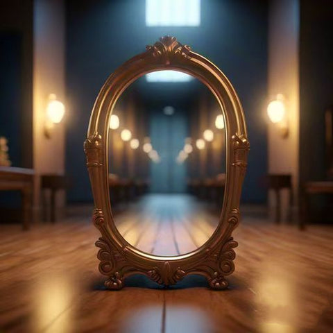 espejo símbolo feng shui