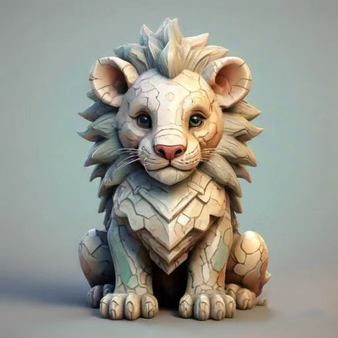 esculturas de piedra del símbolo del fengshui