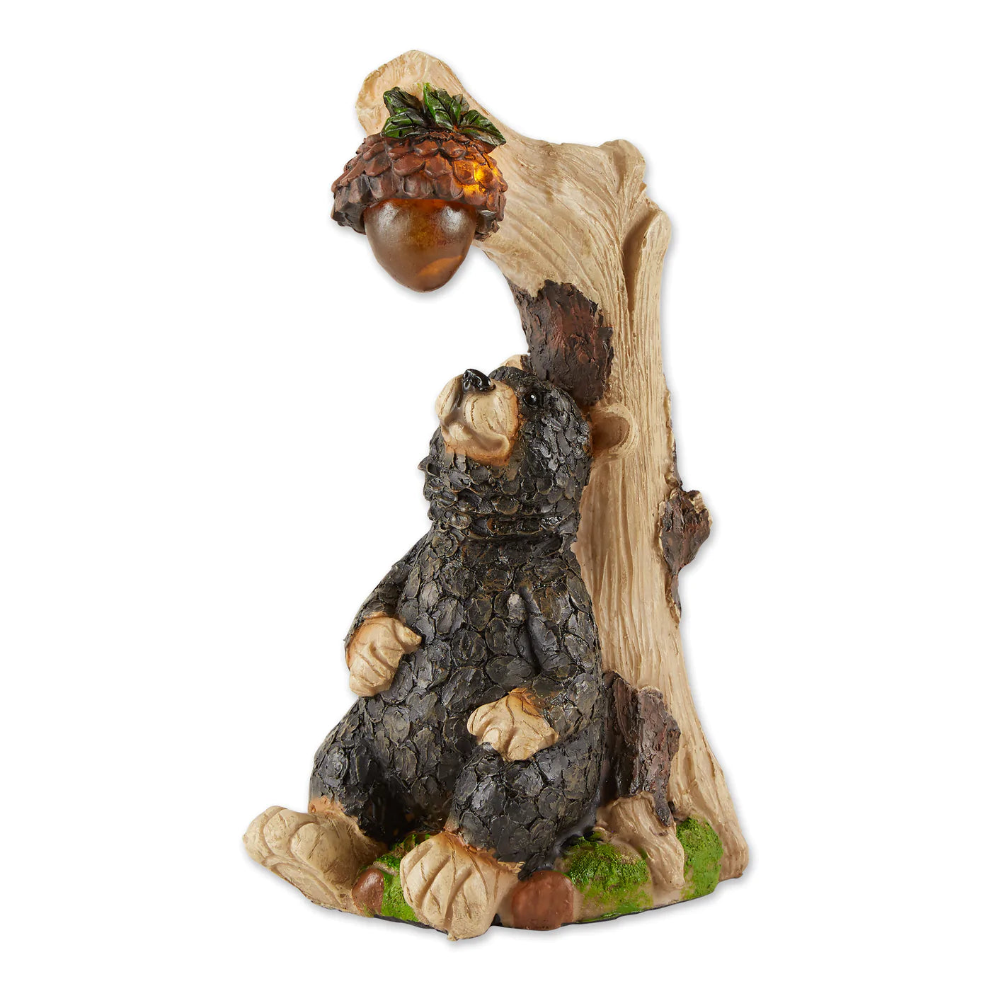 Black Bear Solar Statue