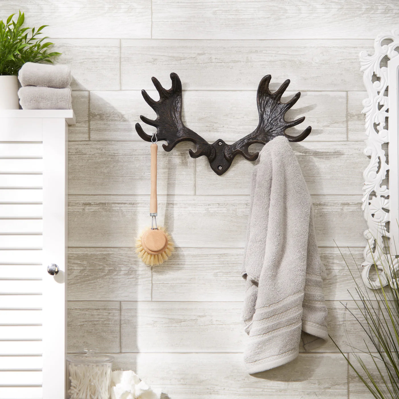 Moose Antler Wall Hooks