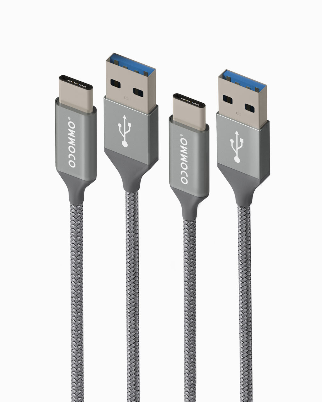OCOMMO Basic 2 Set USB-C Cable 6.6ft