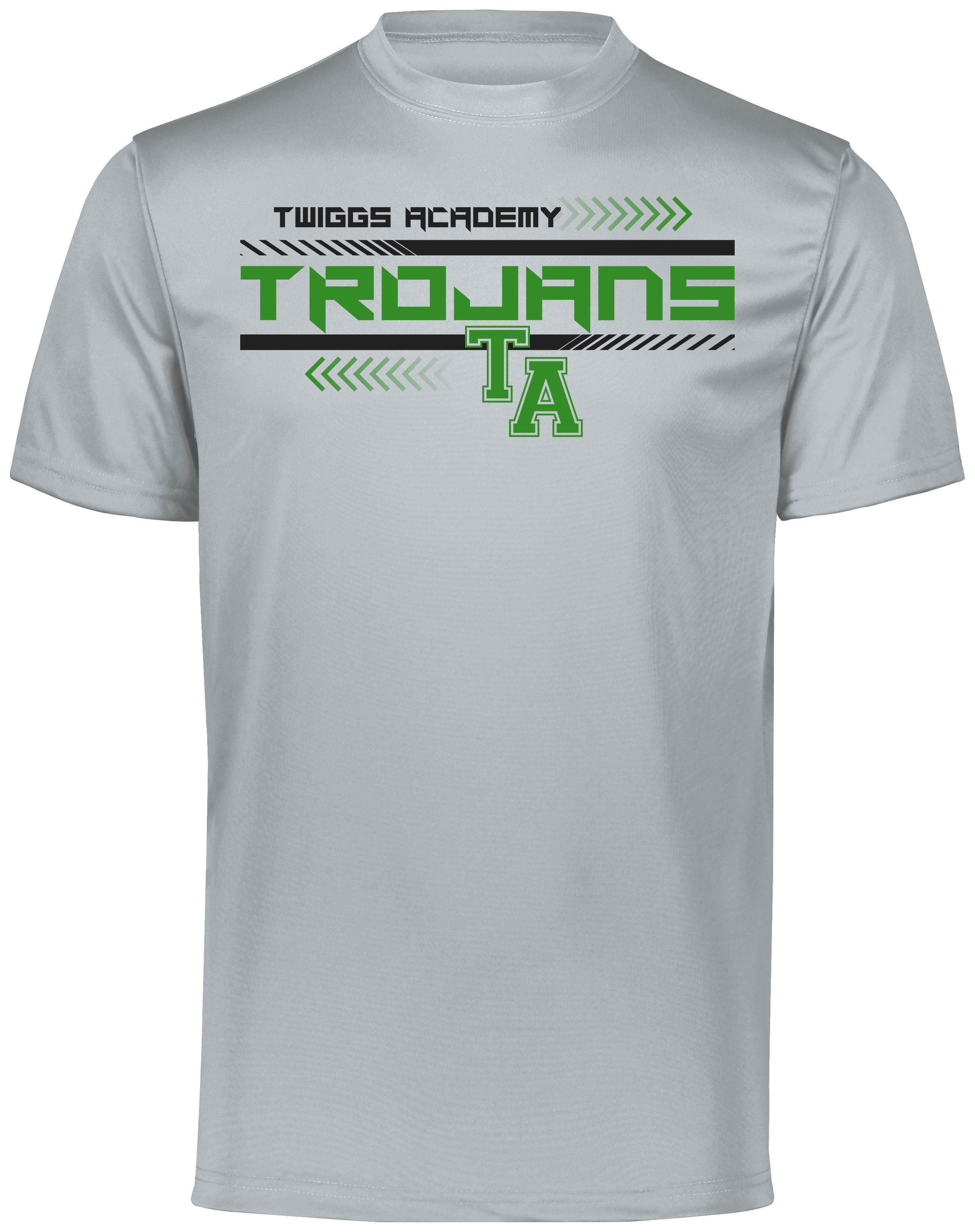 Twiggs Academy- Twiggs Academy TA Shirt - Silver (Tee/Hoodie/Sweatshirt)