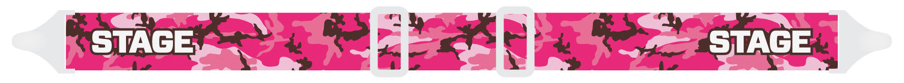 STAGE Pink Camo Strap - Stunt Goggle Strap
