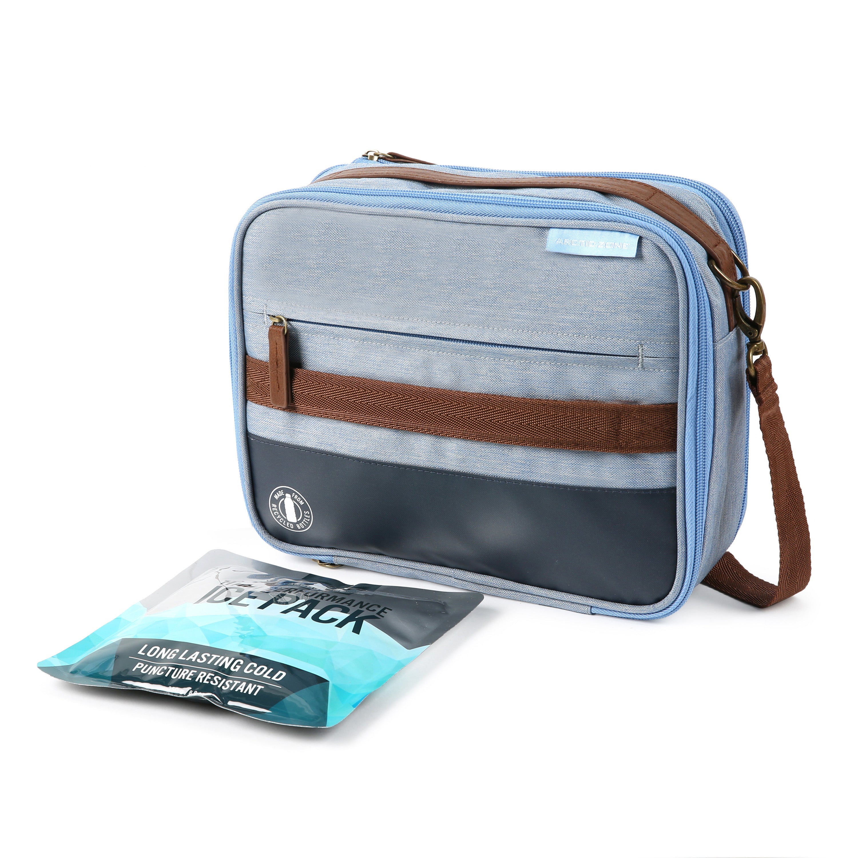 Heathered Eco Expandable Lunch Box