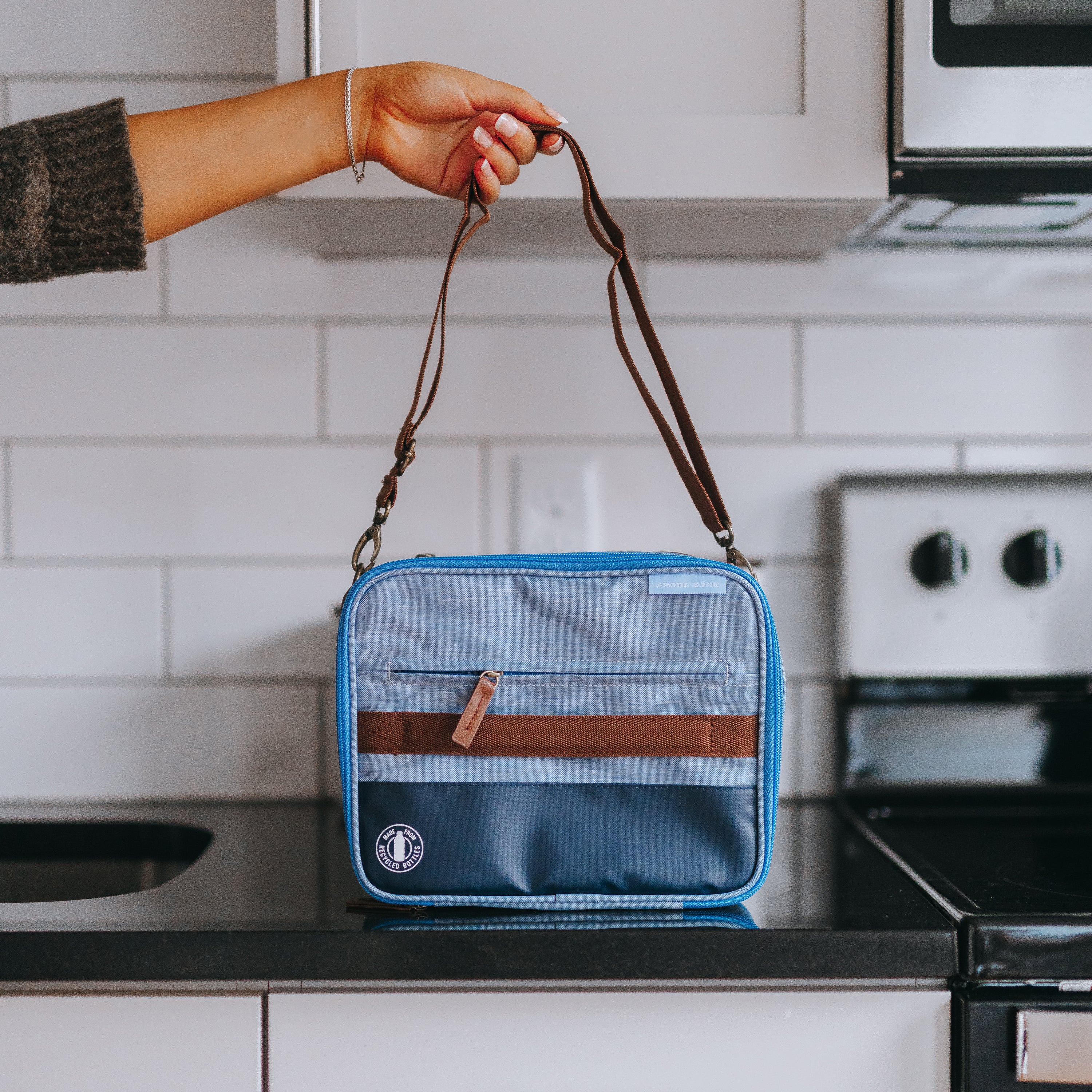 Heathered Eco Expandable Lunch Box