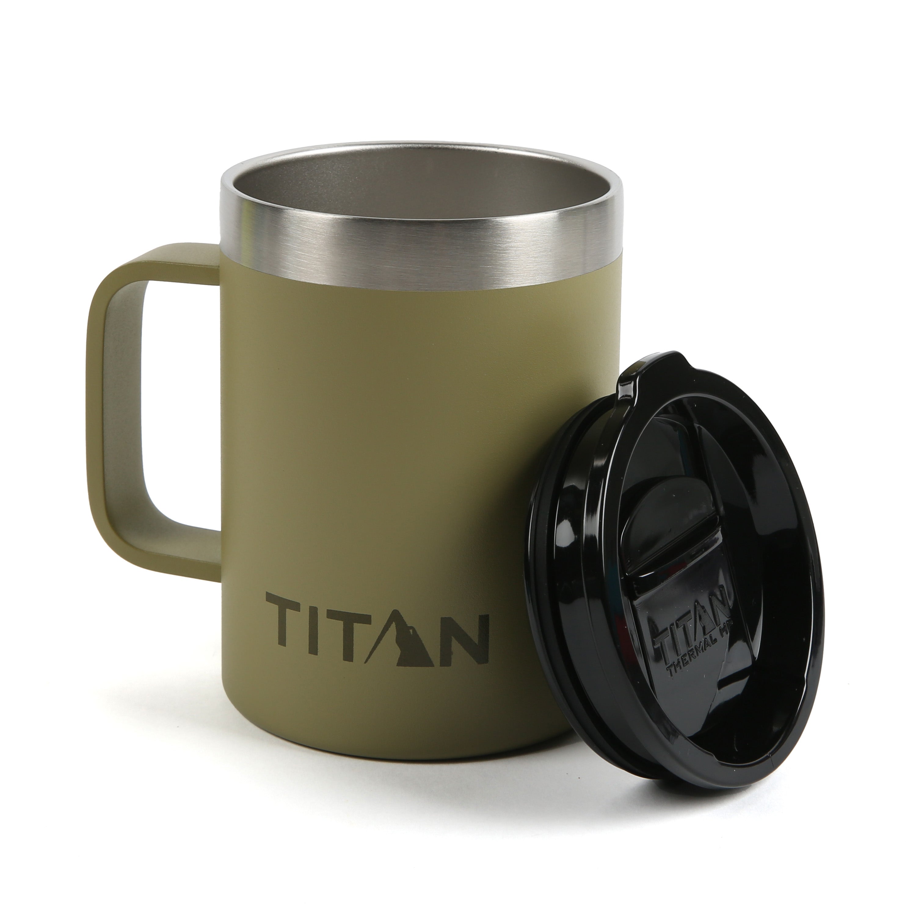 14 Oz. Stainless Steel Mug With Microban? Infused Lid*