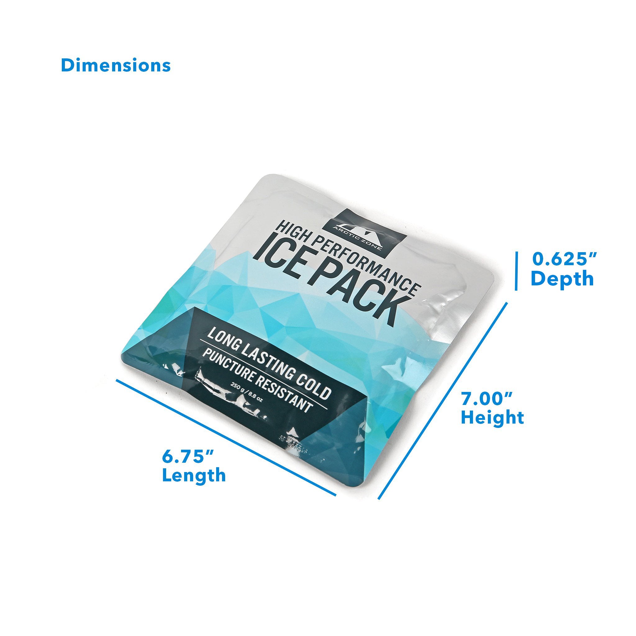 Set of 2 High Performance Ice Packs (250g)