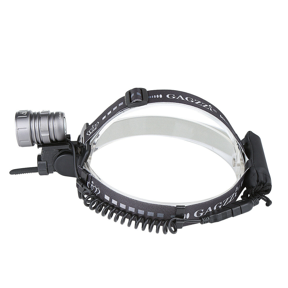 1200lm LED Headlamp USB Rechargeable 4 Mode Super Bright Flashlight Bike Headlight Camping Running Cycling Fishing