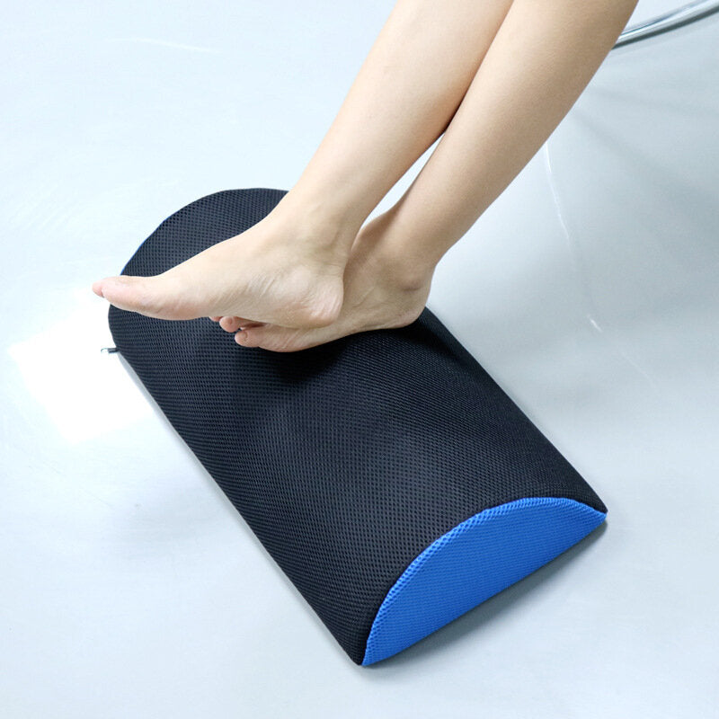 Soft Footrest Semicircle Footrest Blood Circulation Improvement Foot Pillow For Home Office