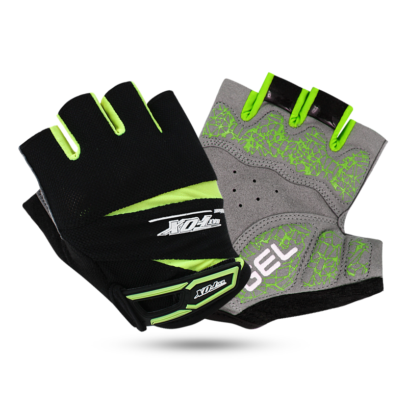 Cycling Half Finger Gloves Ultra-breathable Anti-slip Shock-Absorbing Bike Gloves for Men Women