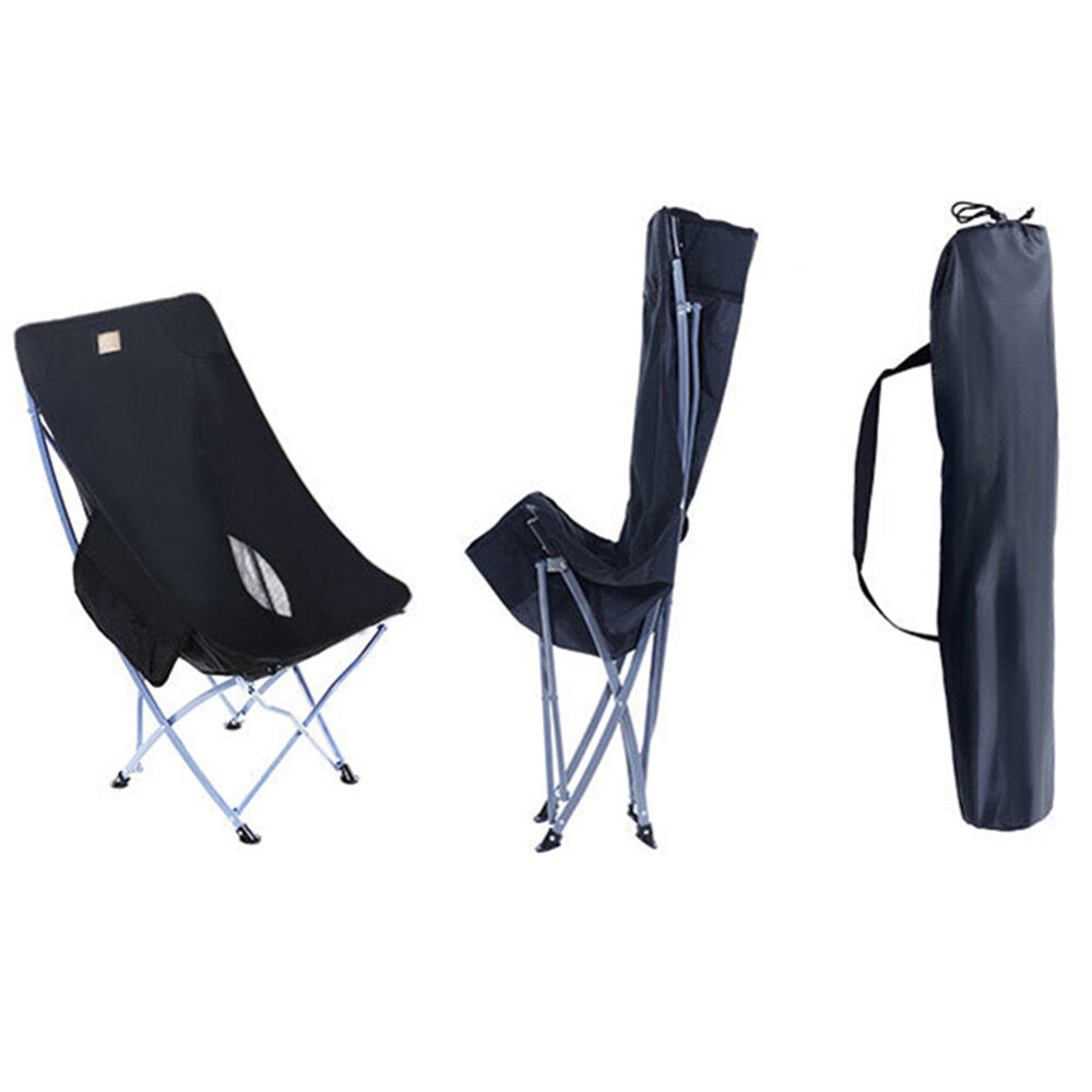 Outdoor Ultralight Folding Chair 600D Oxford Cloth Portable Fishing Chair Thickened Steel Pipe Camping Chair