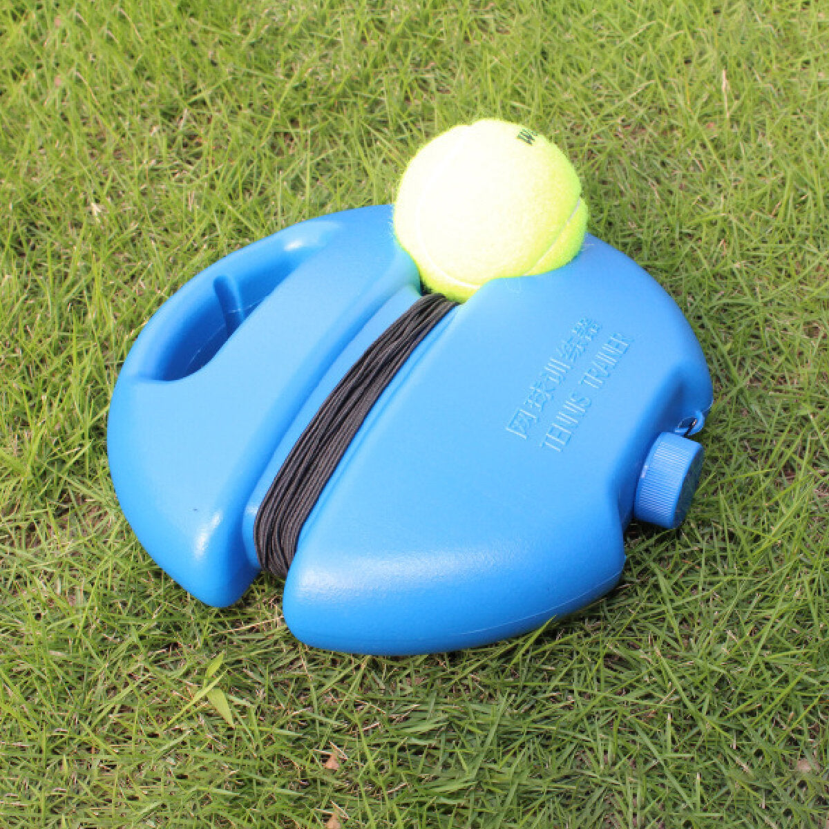 Single Tennis Trainer Retractable Rebound Tennis Training Tool Sport Practice Outdoor