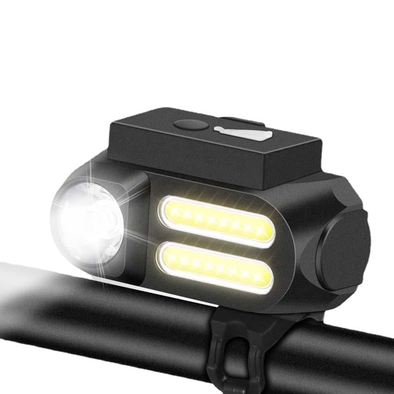 650LM XPE Headlight Far Near Distance Bike Front Light USB Rechargeable 4 Modes 90 Adjustable Waterproof Camping Hiking Cycling Fishing Light