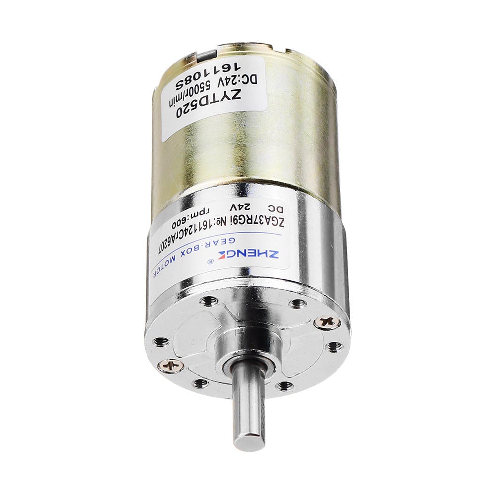 24V 600rpm Reduction Motor DC Gear Motor 3mm Shaft