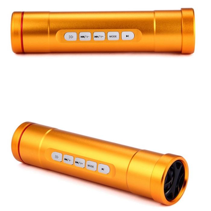 Bike Outdooors Speaker Flashlight Light Powerbank Mountain Bicycle Lamps Support Tf Card
