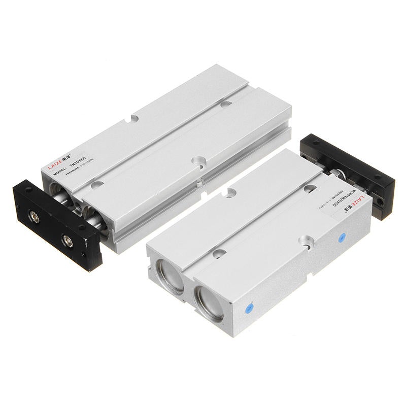 20mm Bore 50/80mm Stroke Double Rod Pneumatic Air Cylinder Double Acting