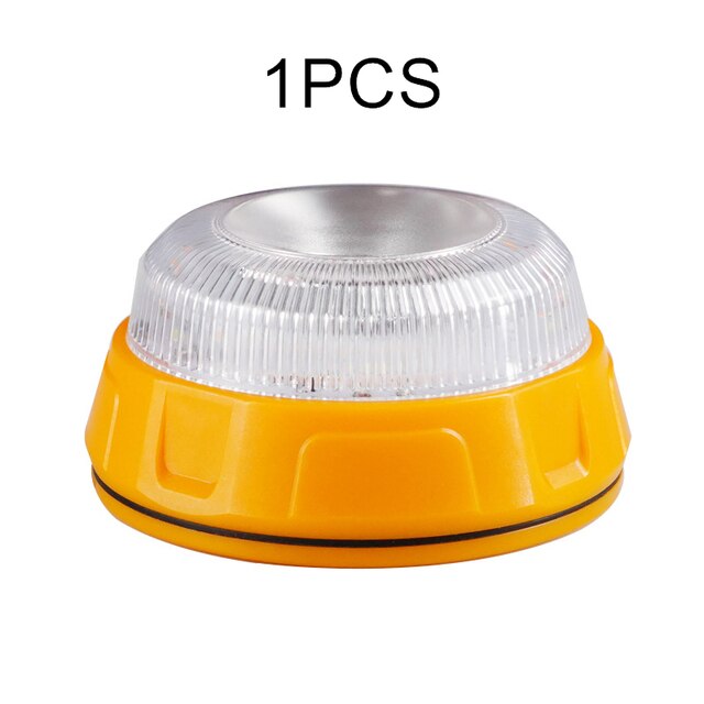 LED Emergency Strobe Beacon Help Flash Light Magnetic Roadside Traffic Safety Warning Light Sign Car Repairing Outdoor Camping