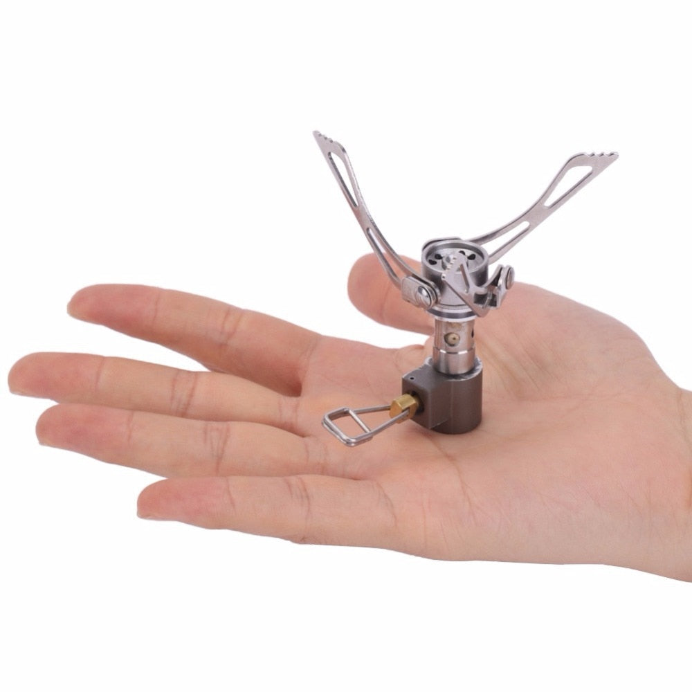 Mini Electric Fire Outdoor Camping Portable Stove Stainless Steel Folding Mountaineering Gas Stove Picnic Stove Barbecue Stove