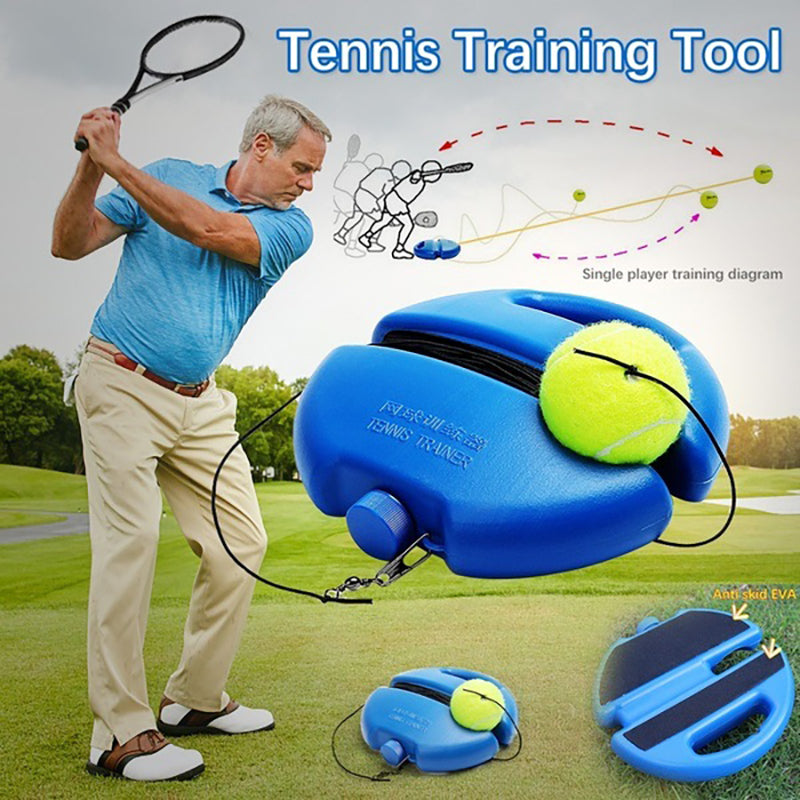 Tennis Ball Singles Training Kit Set Practice Retractable Convenient Sport Tennis Training Tools