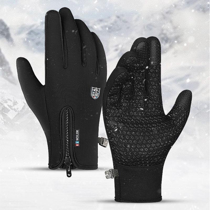 Winter Warm Gloves Touch Screen Thickened Anti Slip Waterproof Anti Cold Outdoor Riding Ski Climbing Gloves for Adult