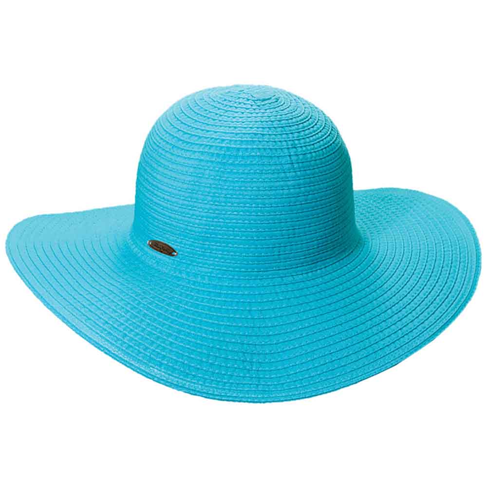 Deluxe Ribbon Floppy Beach Hat - Panama Jack Hats