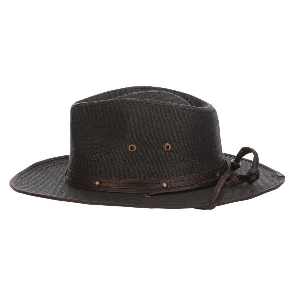 Weathered Toyo Outback Hat with Chin Strap - Stetson Hats