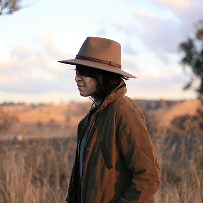 Wool Felt Safari Hat for Small Heads - Kakadu Australia