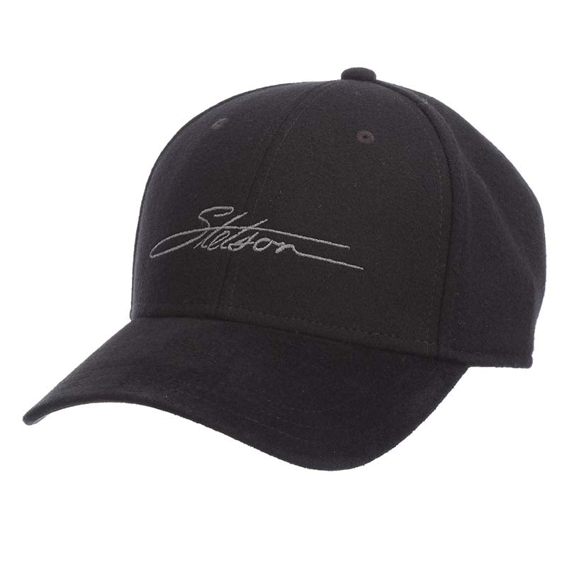 Zermatt Structured Wool Blend Baseball Cap - Stetson Hat