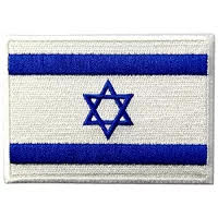 [Custom Logo Stitching] Israeli Flag Left Chest