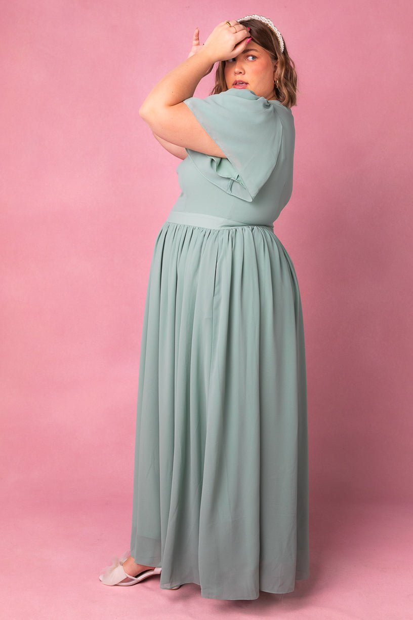 Abbie Dress in Sage