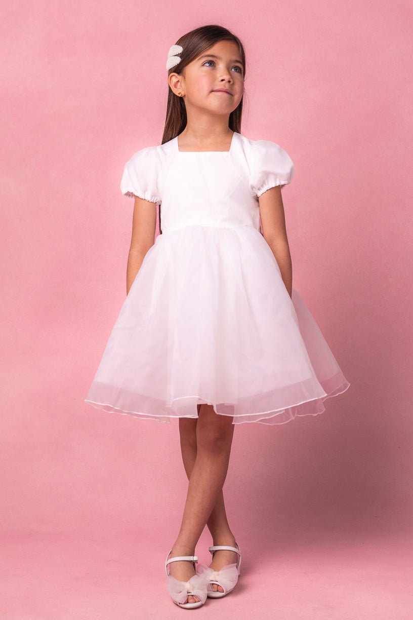 Mini Cupcake Dress in White
