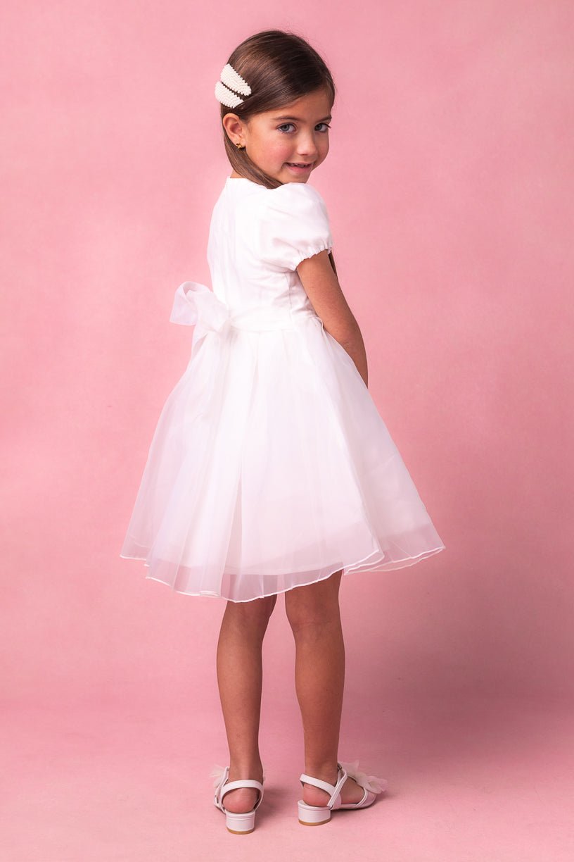 Mini Cupcake Dress in White