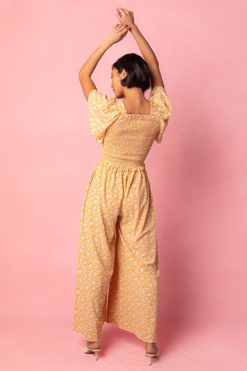 Indie Jumpsuit in Yellow