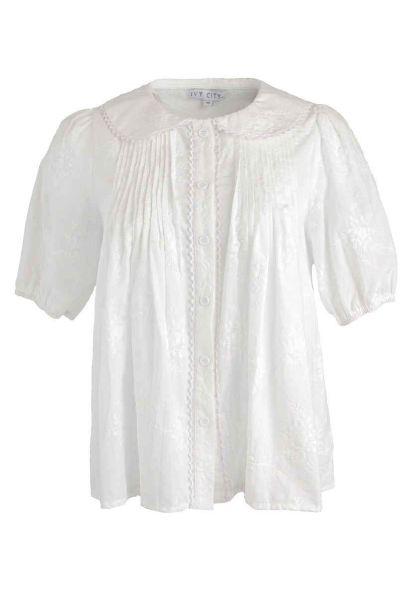 Betty Blouse in White