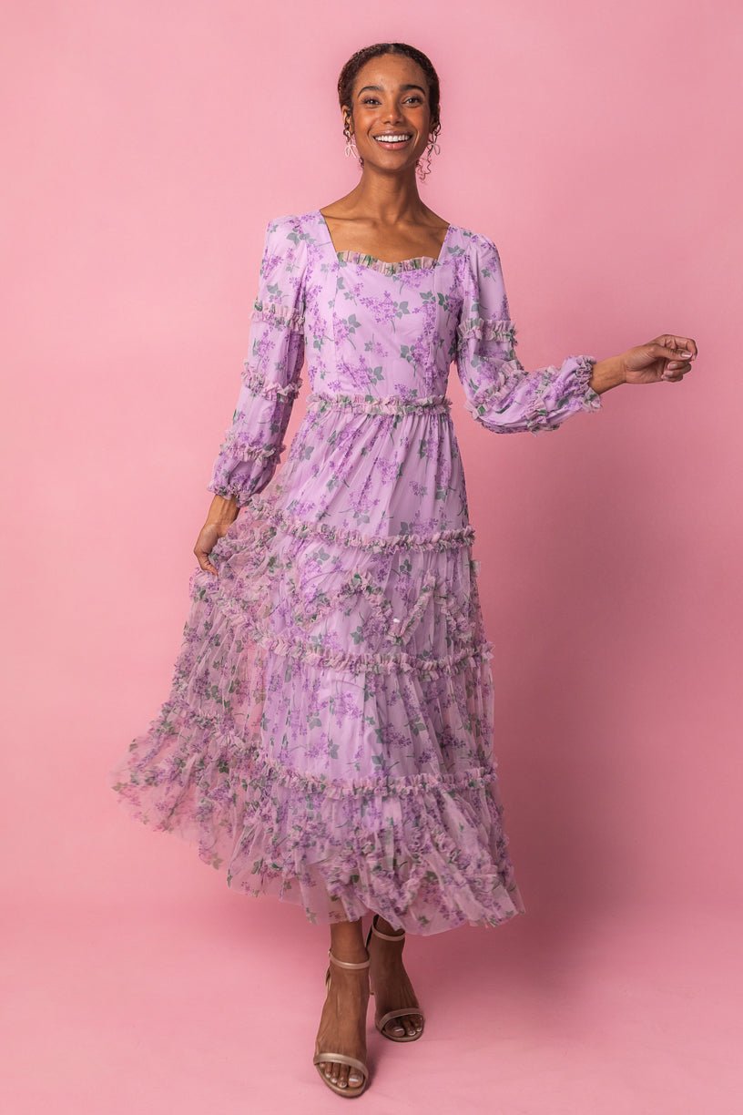 Catherine Dress in Lavender