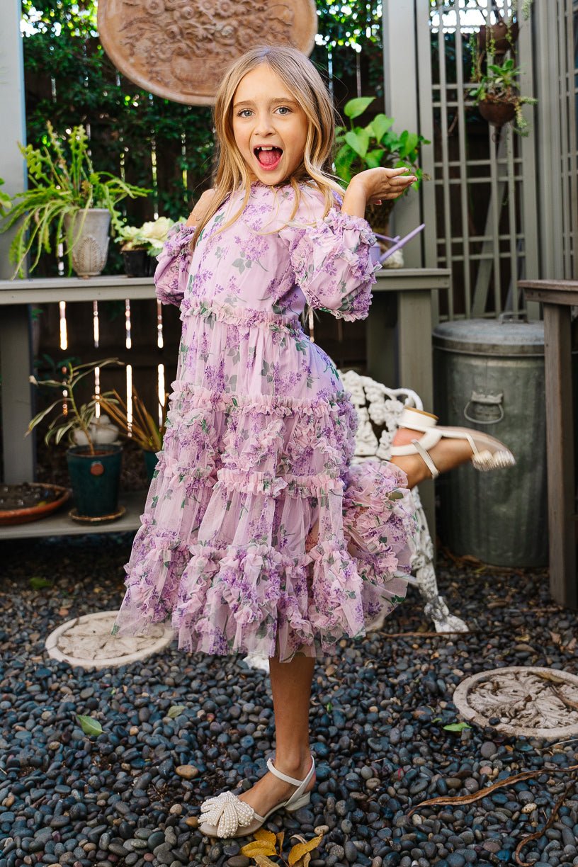 Mini Catherine Dress in Lavender
