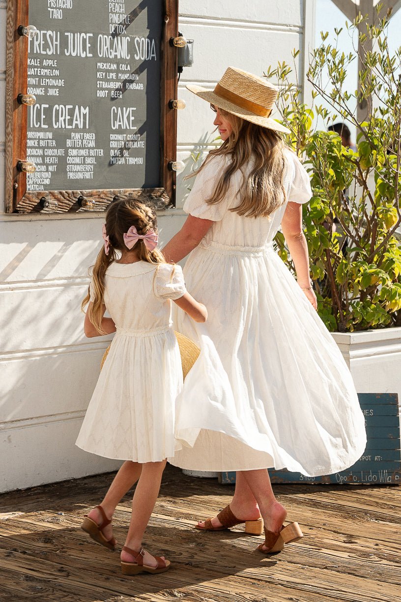 Mini Betty Dress in White