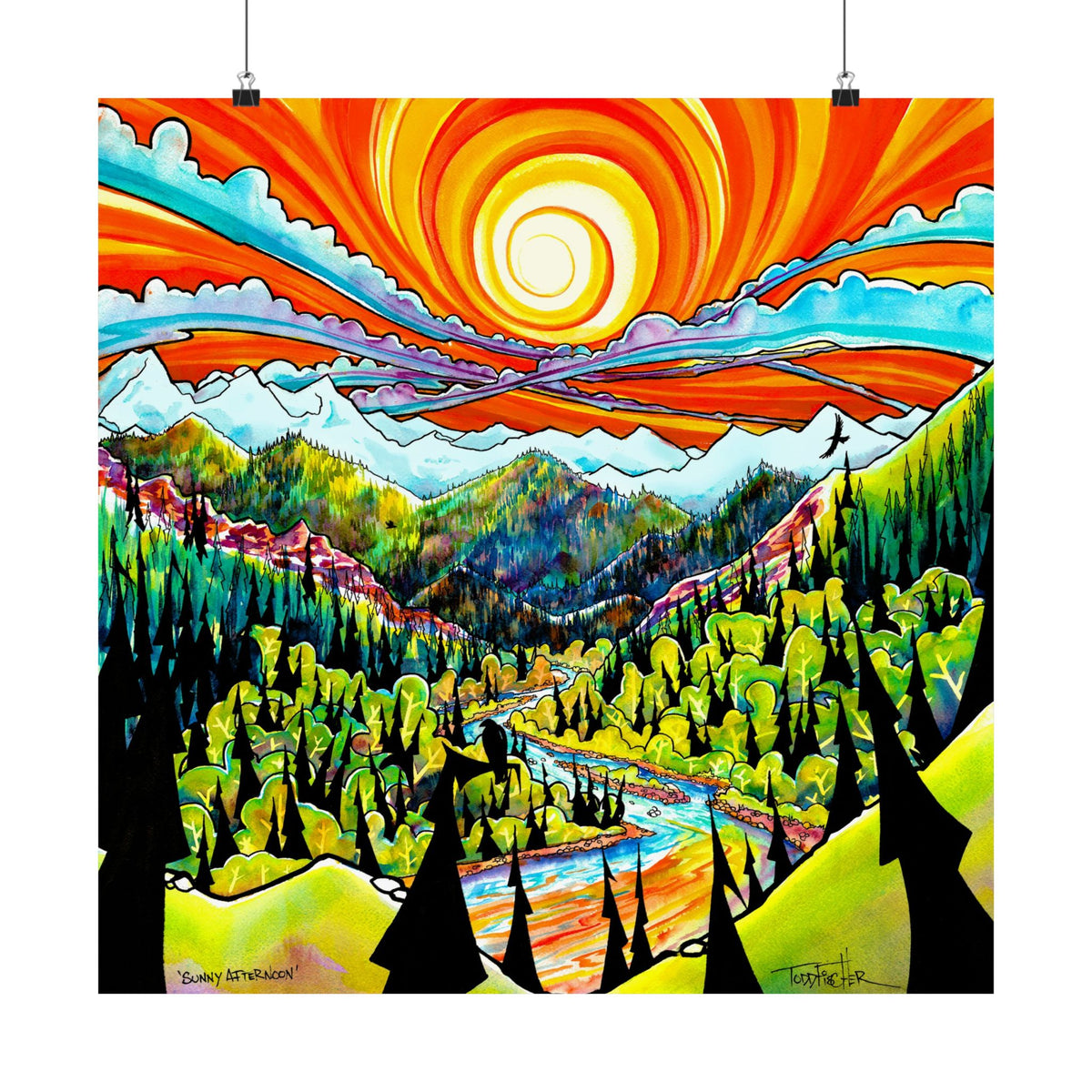 Sunny Afternoon print