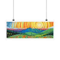 Blue Mountain detail