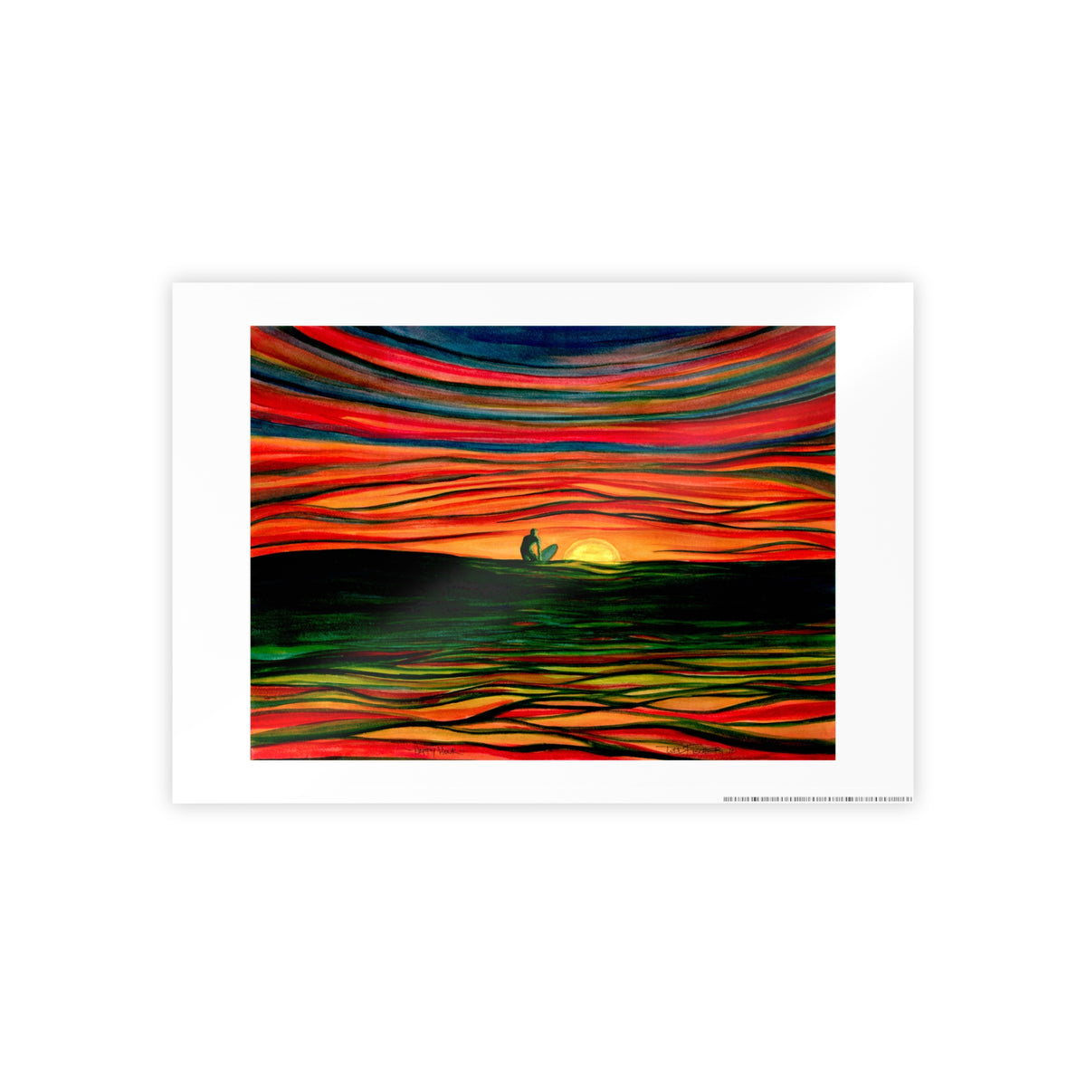 Happy Hour Poster print