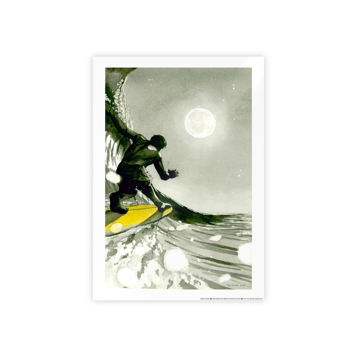 Mystery Rider Poster print