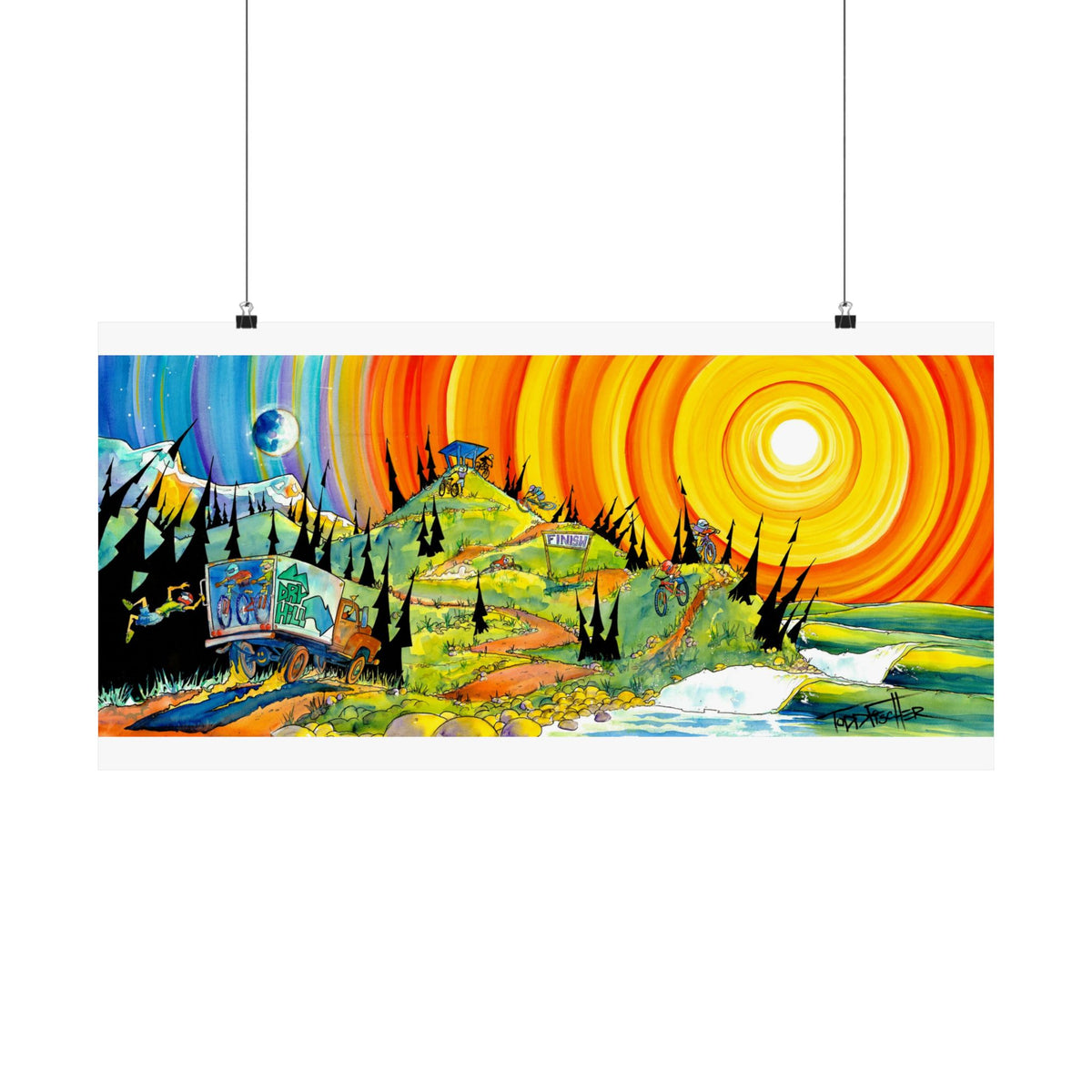 Dry Hill print