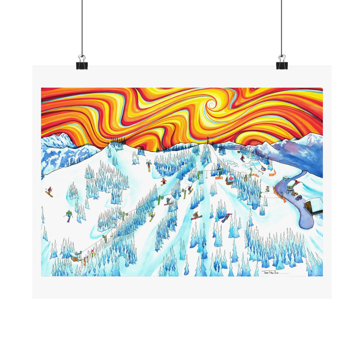 Hurricane Ridge print